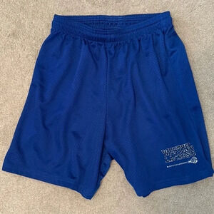 Lacrosse blue shorts size medium athletic sports women’s shorts